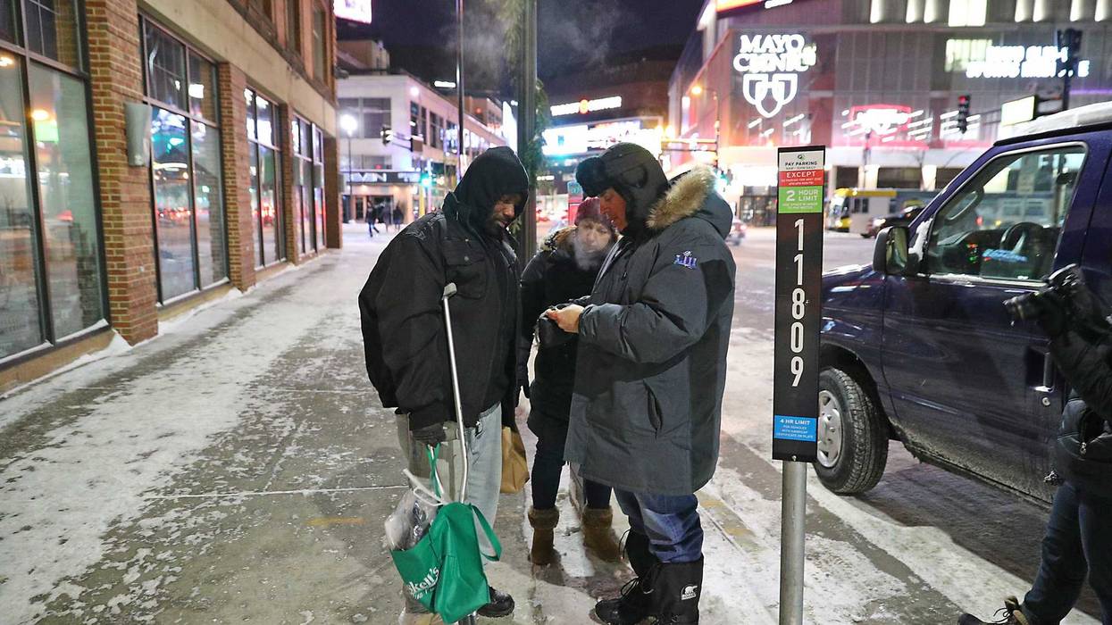 Homeless, Minneapolis