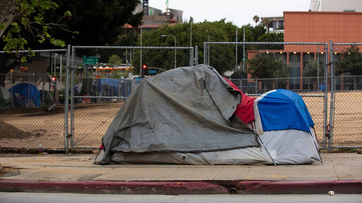 homeless tents