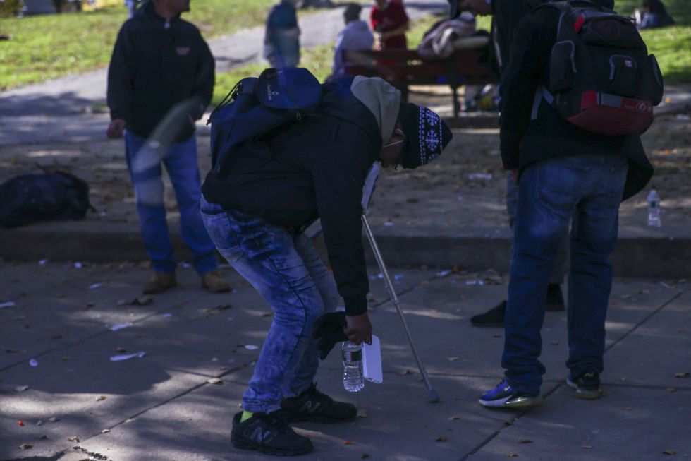 Homelessness and drug addiction have hit neighborhoods like Philadelphia
