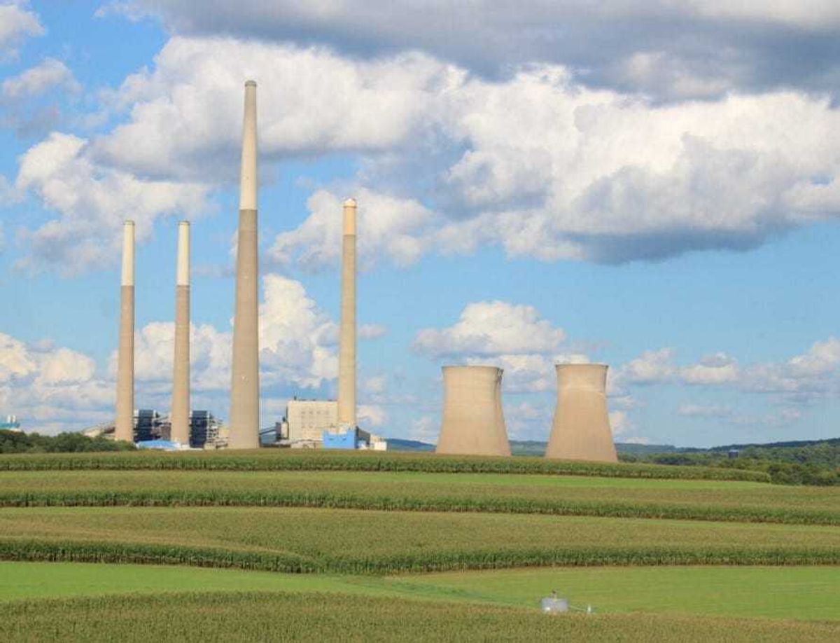 Homer City former coal plant