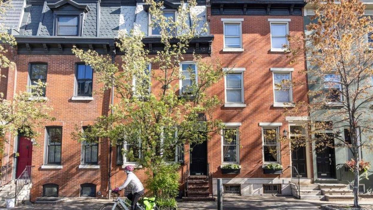 homes in Philadelphia's Fitler Square neighborhood