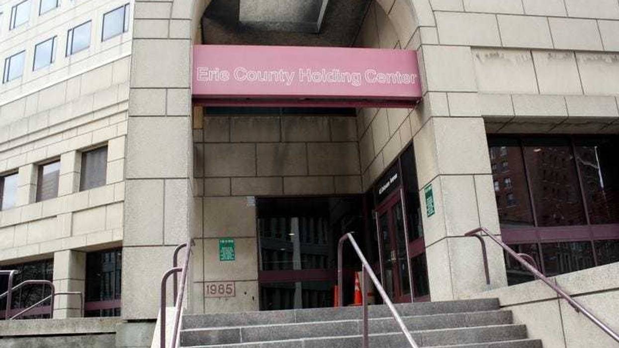Homicide investigation at Erie County Holding Center