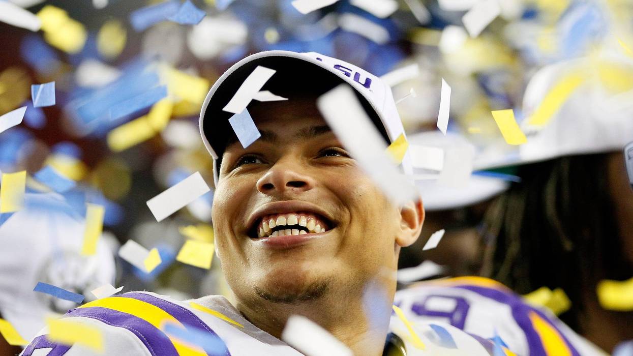 Honey Badger at LSU