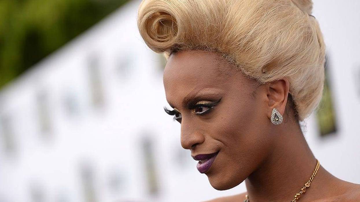 Honey Mahogany attends the 2013 NewNowNext Awards at The Fonda Theatre on April 13, 2013 in Los Angeles, California.