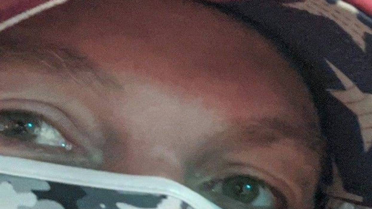 honey Ted mask close up