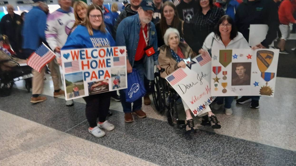 Honor Flight returns home