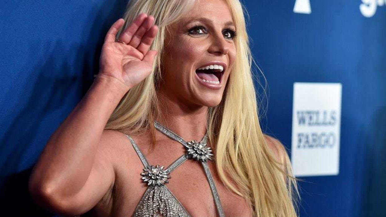 Honoree Britney Spears attends the 29th Annual GLAAD Media Awards at The Beverly Hilton Hotel on April 12, 2018.