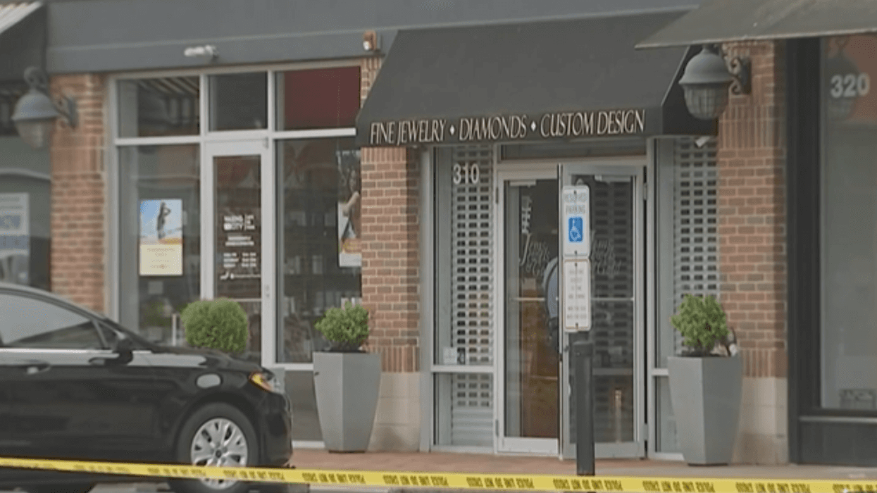 Horsham Robbery scene