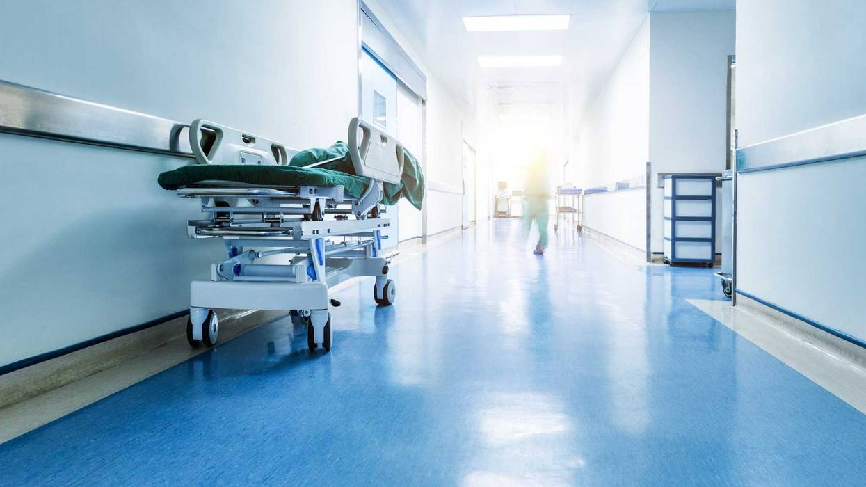 hospital corridor