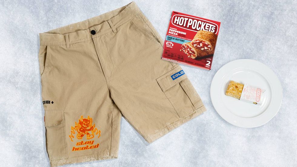 Hot Pockets shorts