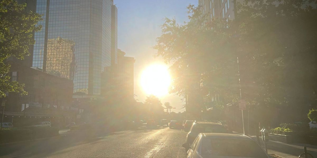 Heat, humidity, and low rain chances on tap this week