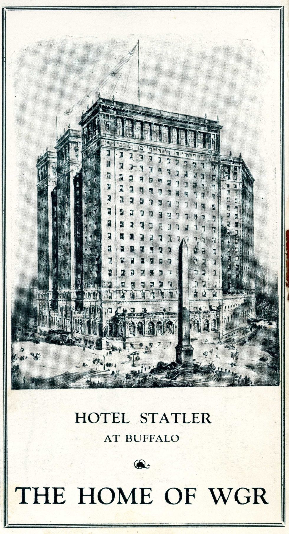 Hotel Statler at Buffalo
