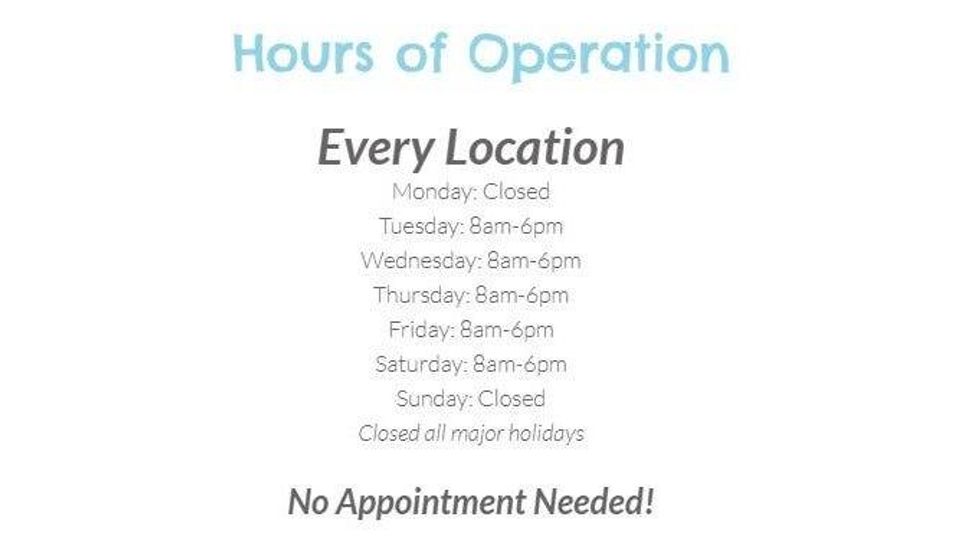 Hours of operation
