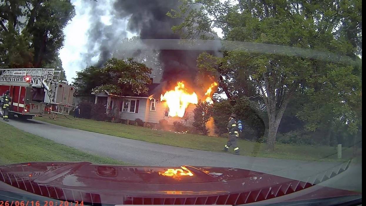 People and Pets Saved from Anderson County House Fire