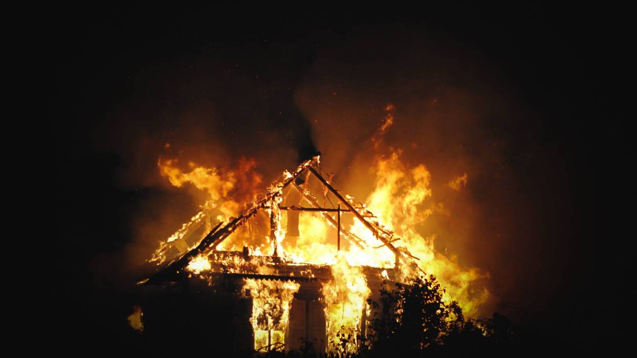 house fire