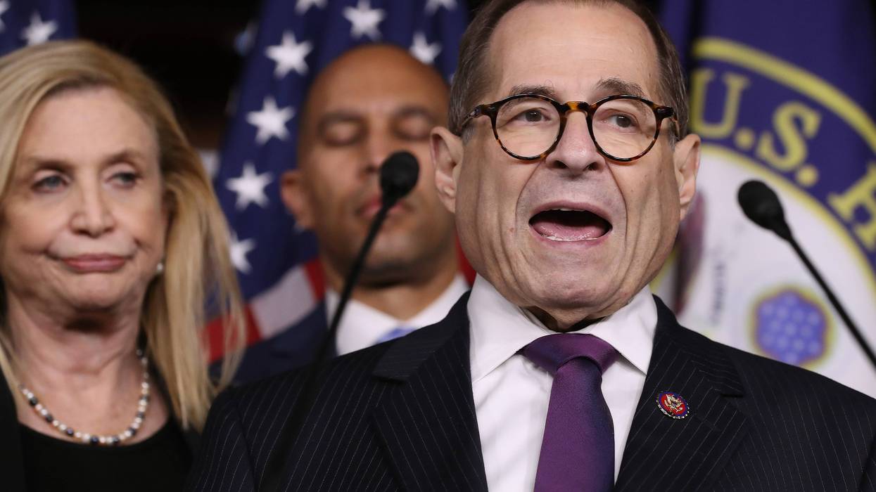 House Judiciary Committee Chairman Jerrold Nadler (D-NY) speaks during a news conference following the passage of a resolution formalizing the impeachment inquiry centered on U.S. President Donald Trump October 31, 2019.