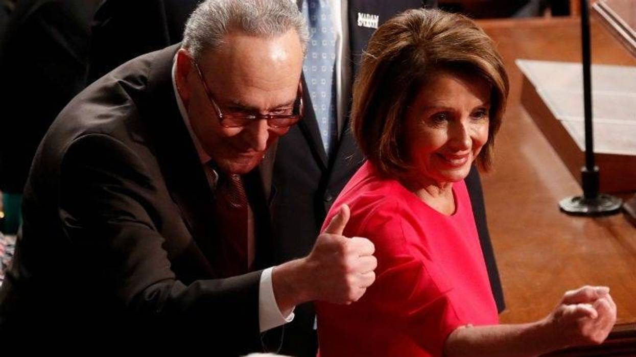House Speaker Nancy Pelosi and Senate Minority Leader Chuck Schumer will give the Democrats' response Tuesday night following President Donald Trump's speech making the case for money for a border wall to be included in any plan to reopen the government