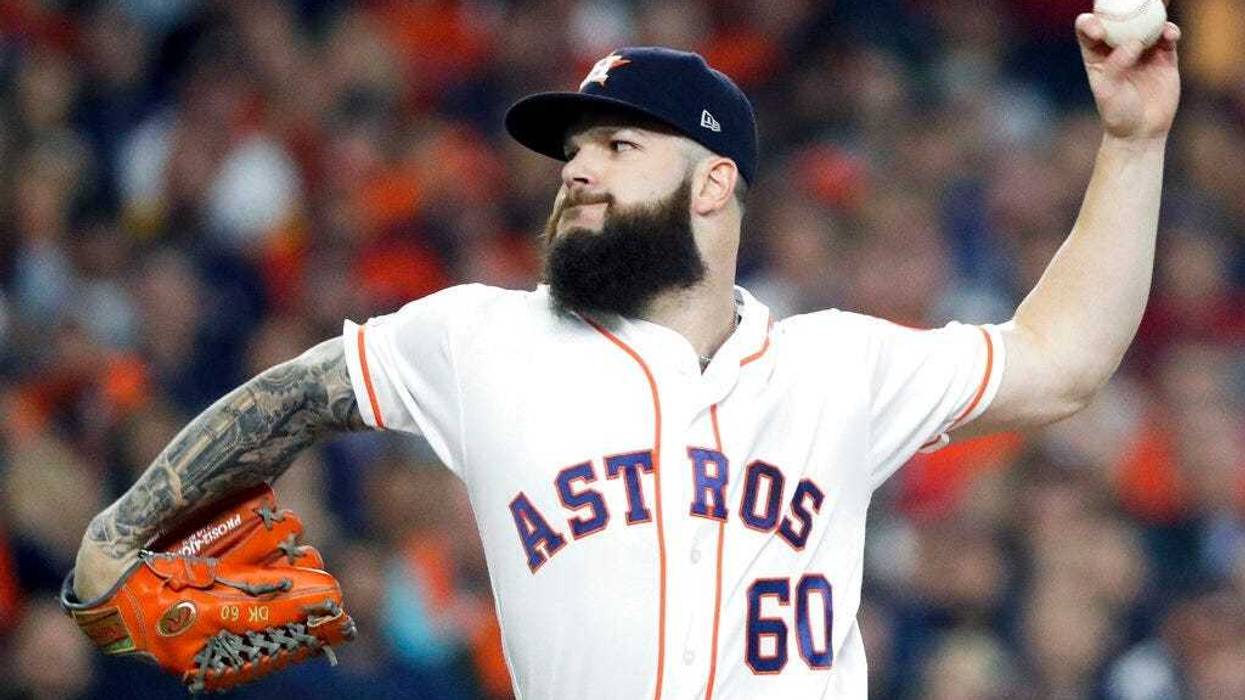 Houston Astros starting pitcher Dallas Keuchel