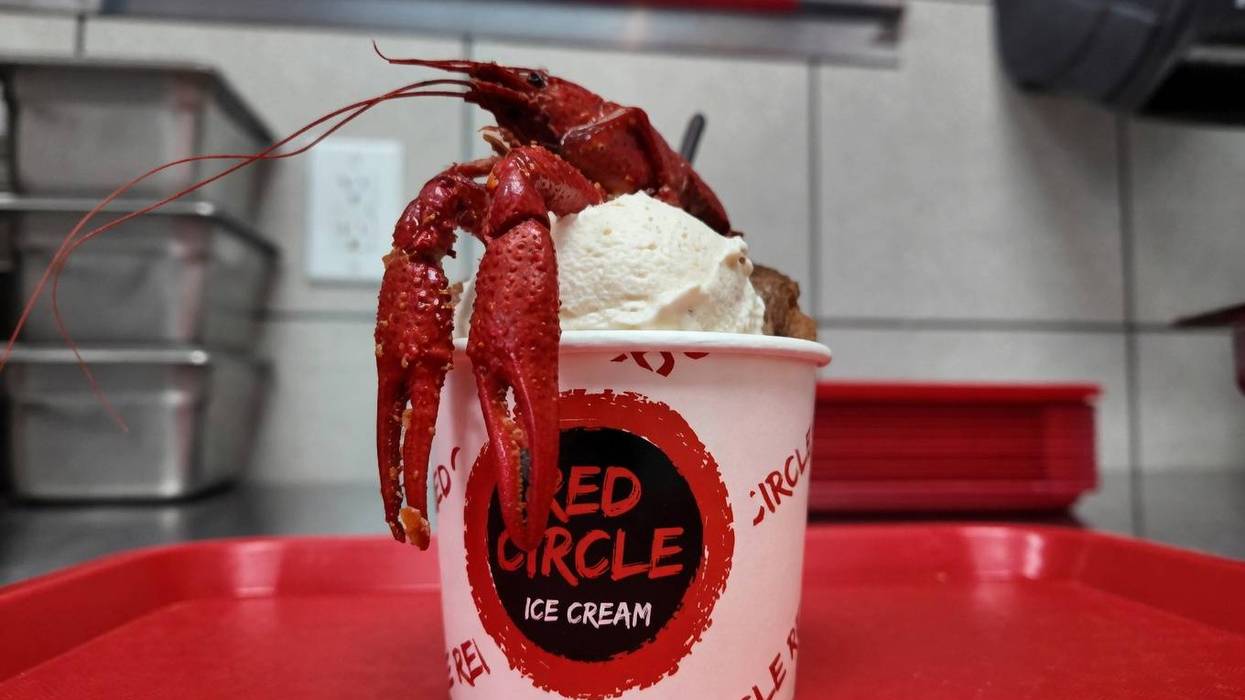 Houston ice cream shop brings back crawfish flavor for spring season