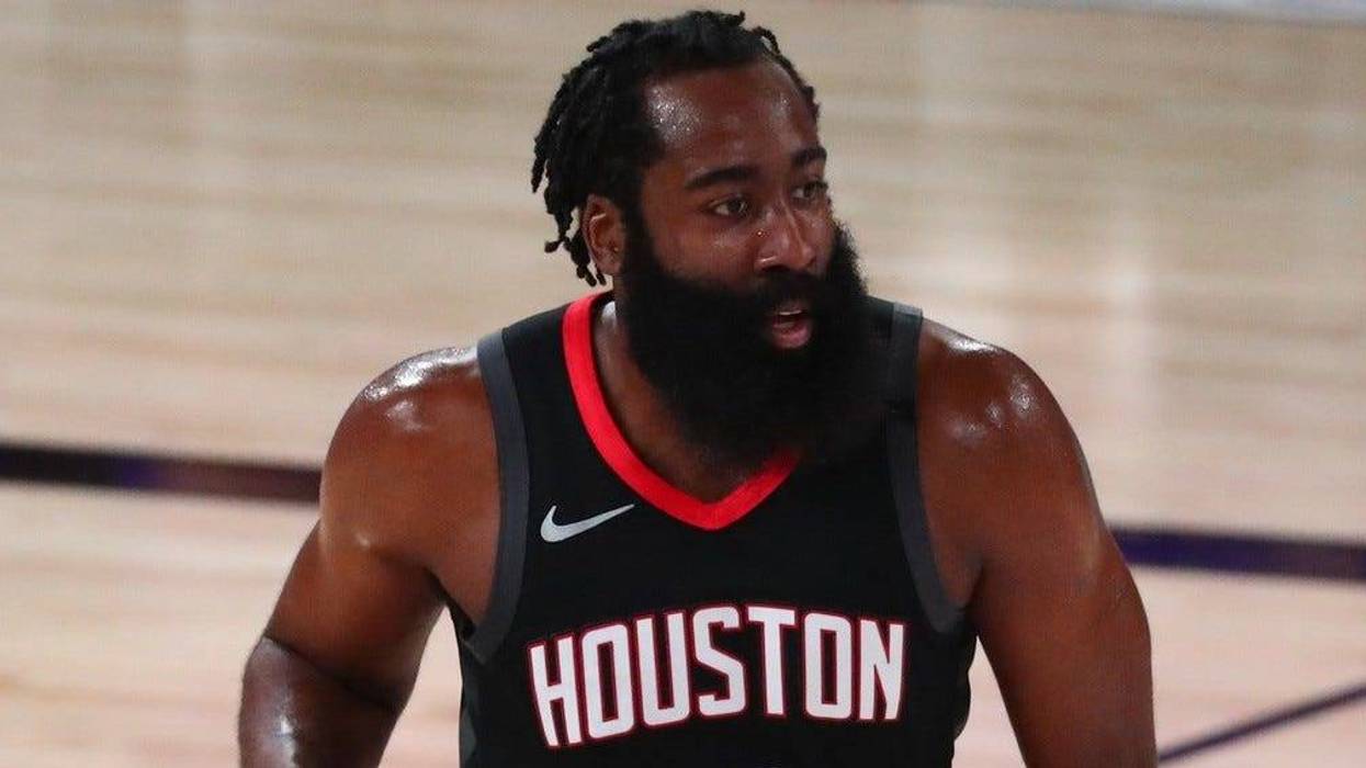 Houston Rockets guard James Harden