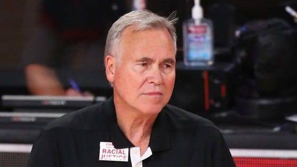Houston Rockets head coach Mike D