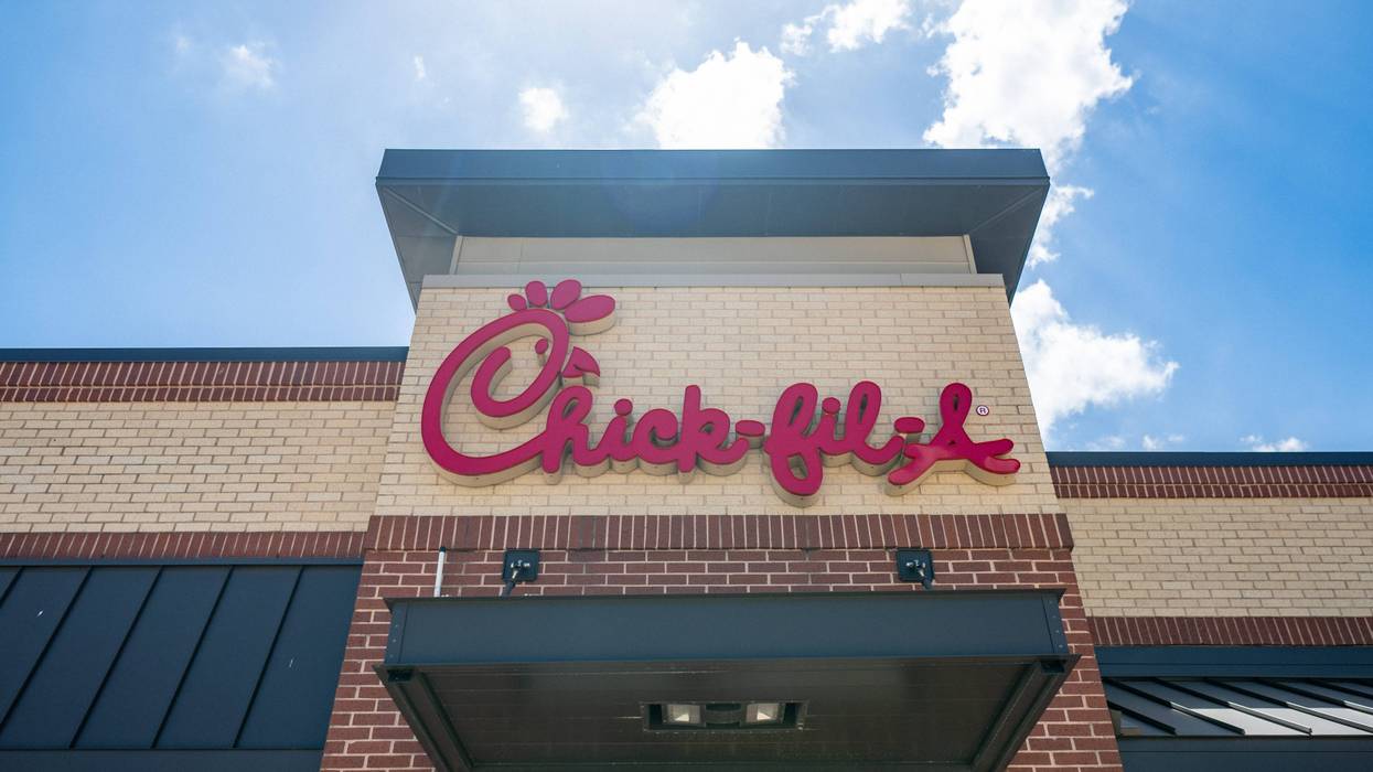 HOUSTON, TEXAS - JULY 05: A Chick-fil-A restaurant is seen on July 05, 2022 in Houston, Texas. According to an annual survey produced by the American Customer Satisfaction Index (ACSI), Chick-fil-A has maintained its position as America's favorite restaurant for the eighth straight year in a row.