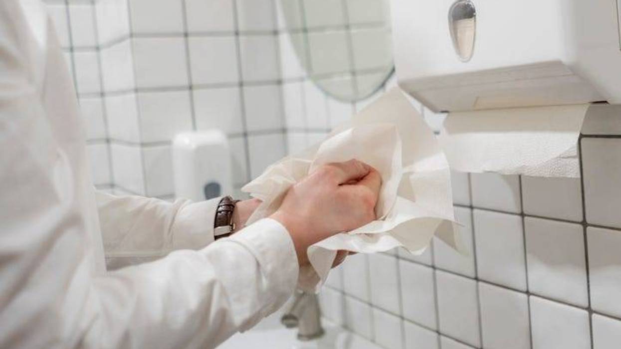 How You Dry Your Hands Off Matters Too