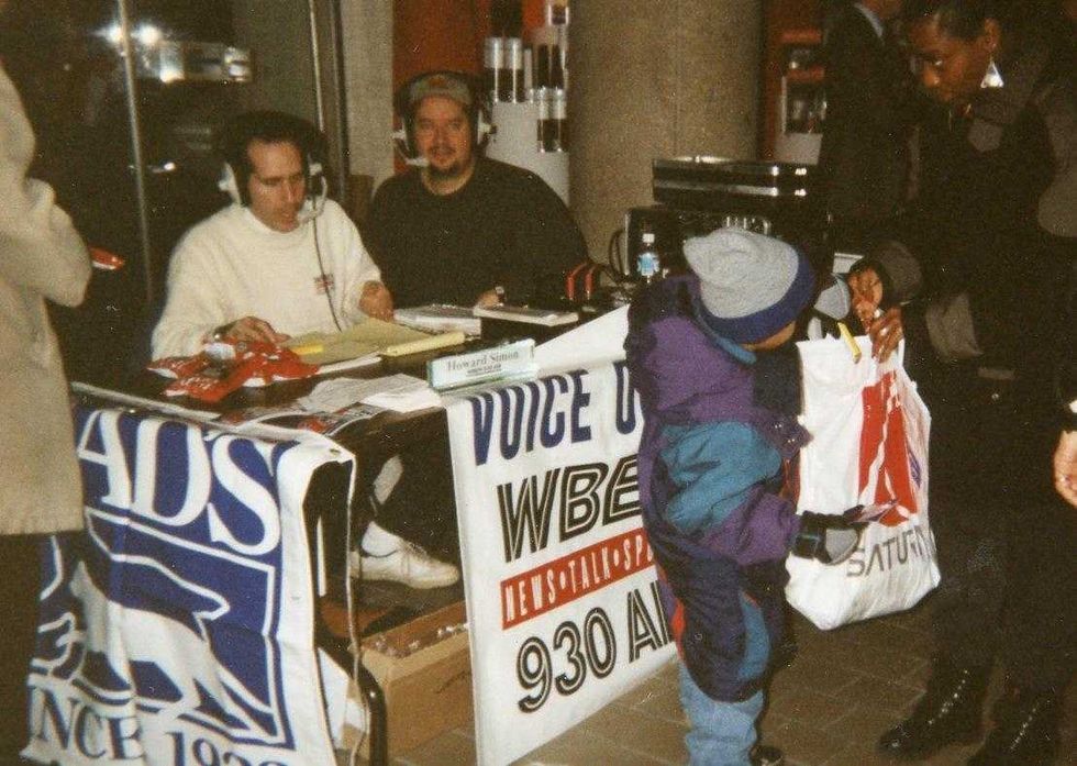 Howard Simon and Chris "Bulldog" Parker