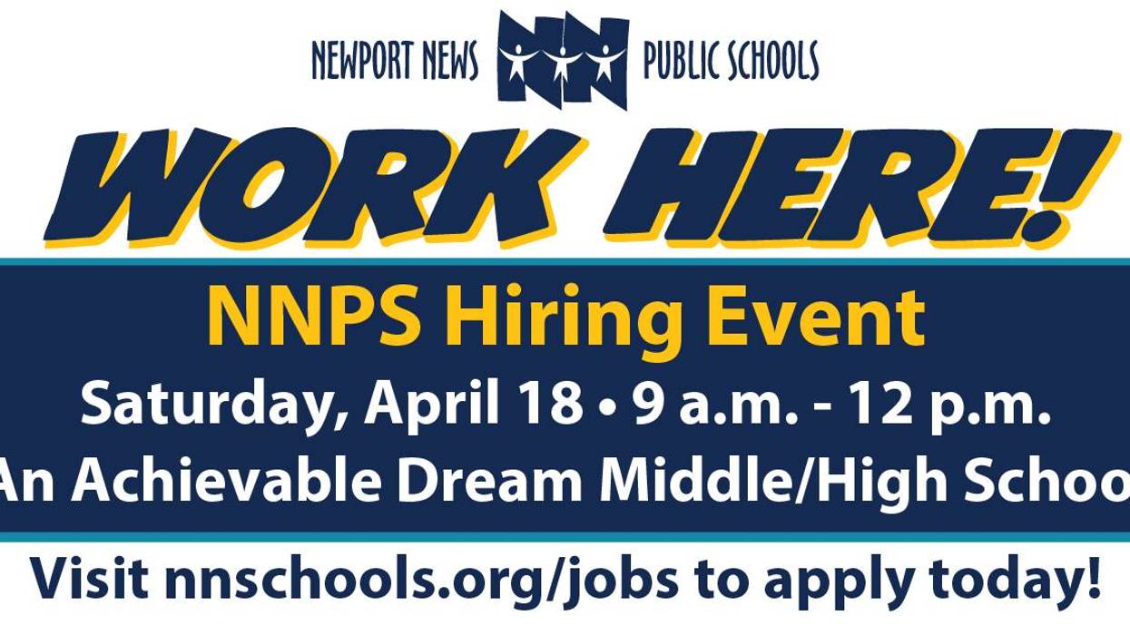 Newport News Public Schools Hiring Event