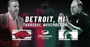 Men’s College Basketball: Michigan State vs. Arkansas