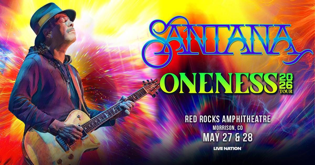 Santana Tickets (5.28.26 Show)