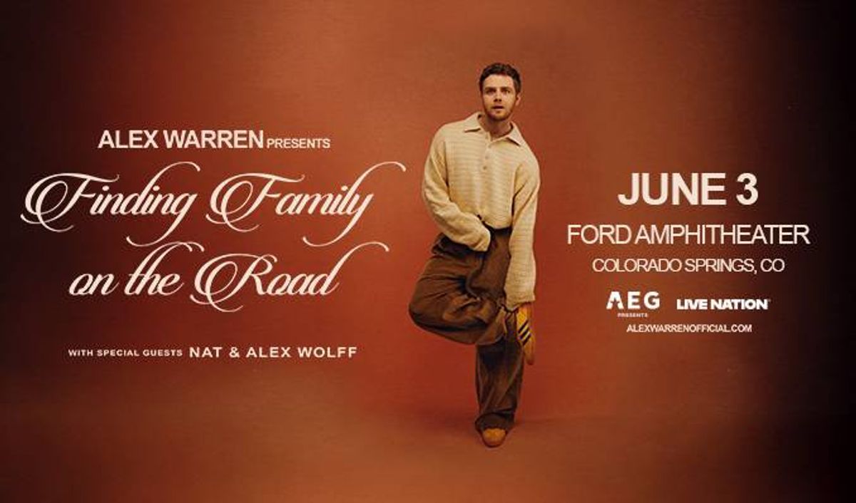 Alex Warren Tickets at Ford Amphitheatre