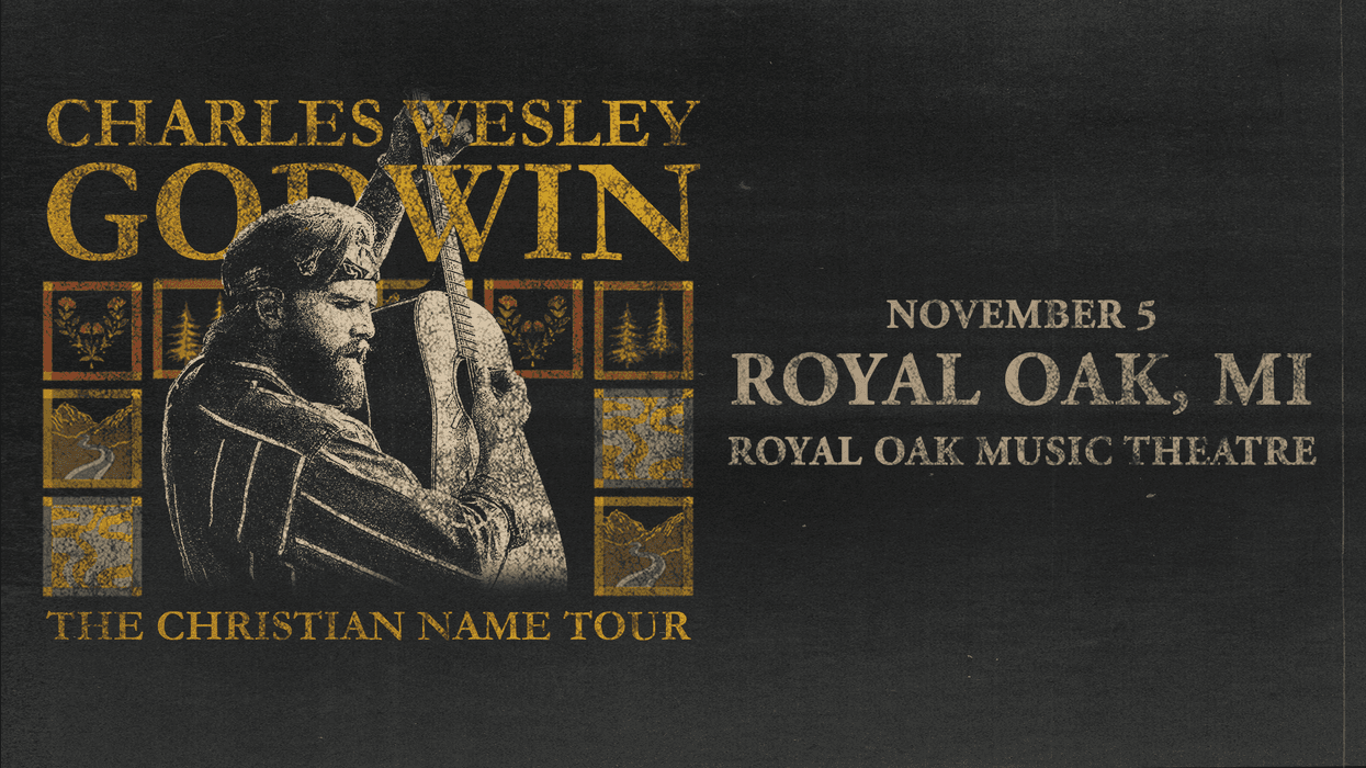 Charles Wesley Godwin at Royal Oak Music Theatre