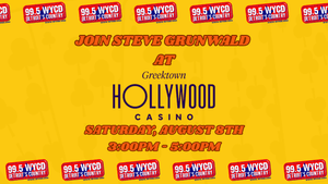 Join Steve Grunwald at Hollywood Casino at Greektown