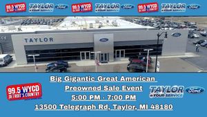 Join 99.5 WYCD at Taylor Ford in Taylor!