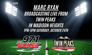 Marc Ryan Broadcasting Live at Twin Peaks Madison Heights