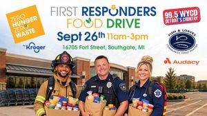 First Responders Food Drive