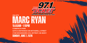 Marc Ryan Broadcasting Live at Comerica Park Gate A
