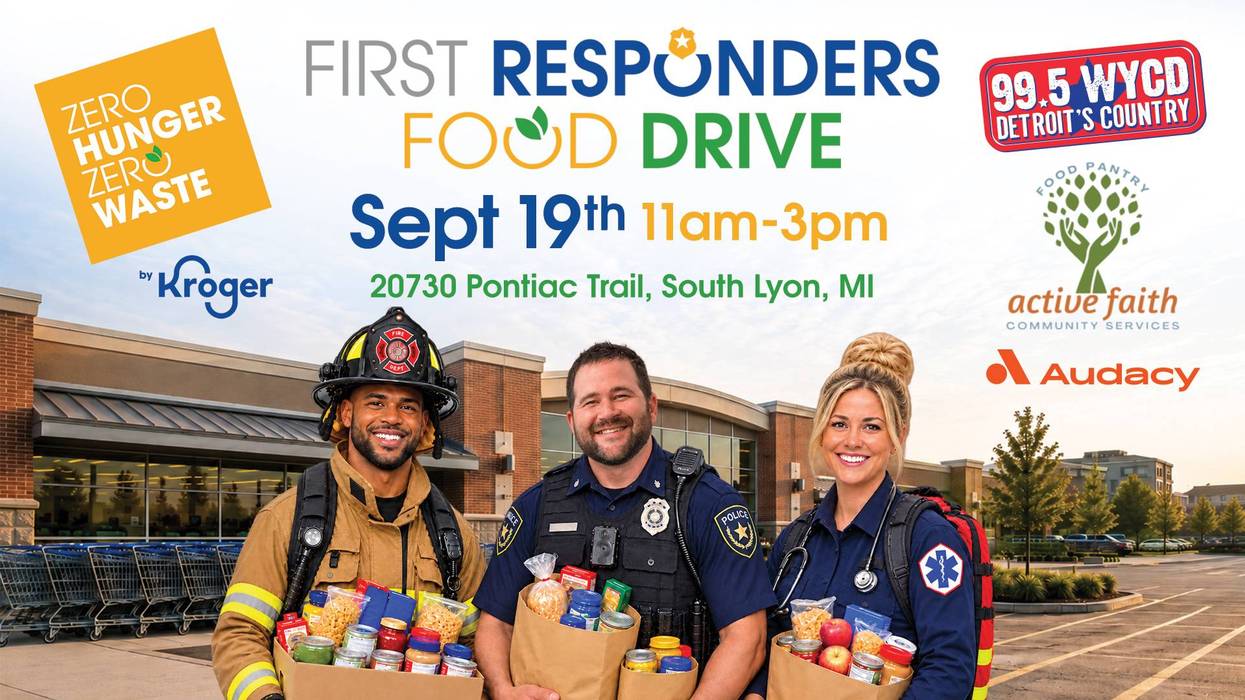 First Responder Food Drive