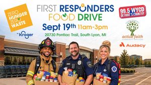 First Responder Food Drive