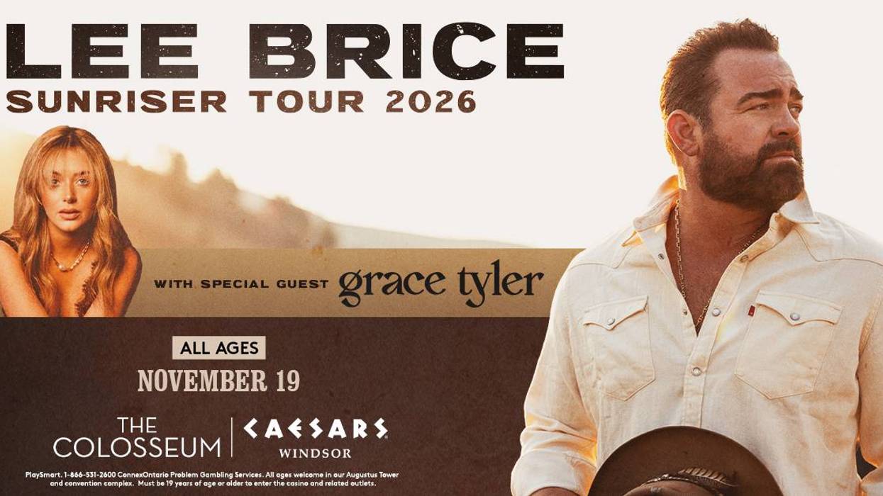 Lee Brice Sunriser Tour 2026 at The Colosseum Casers Windsor