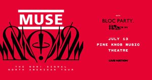 Muse - The Wow! Signal Tour at Pine Knob Music Theatre
