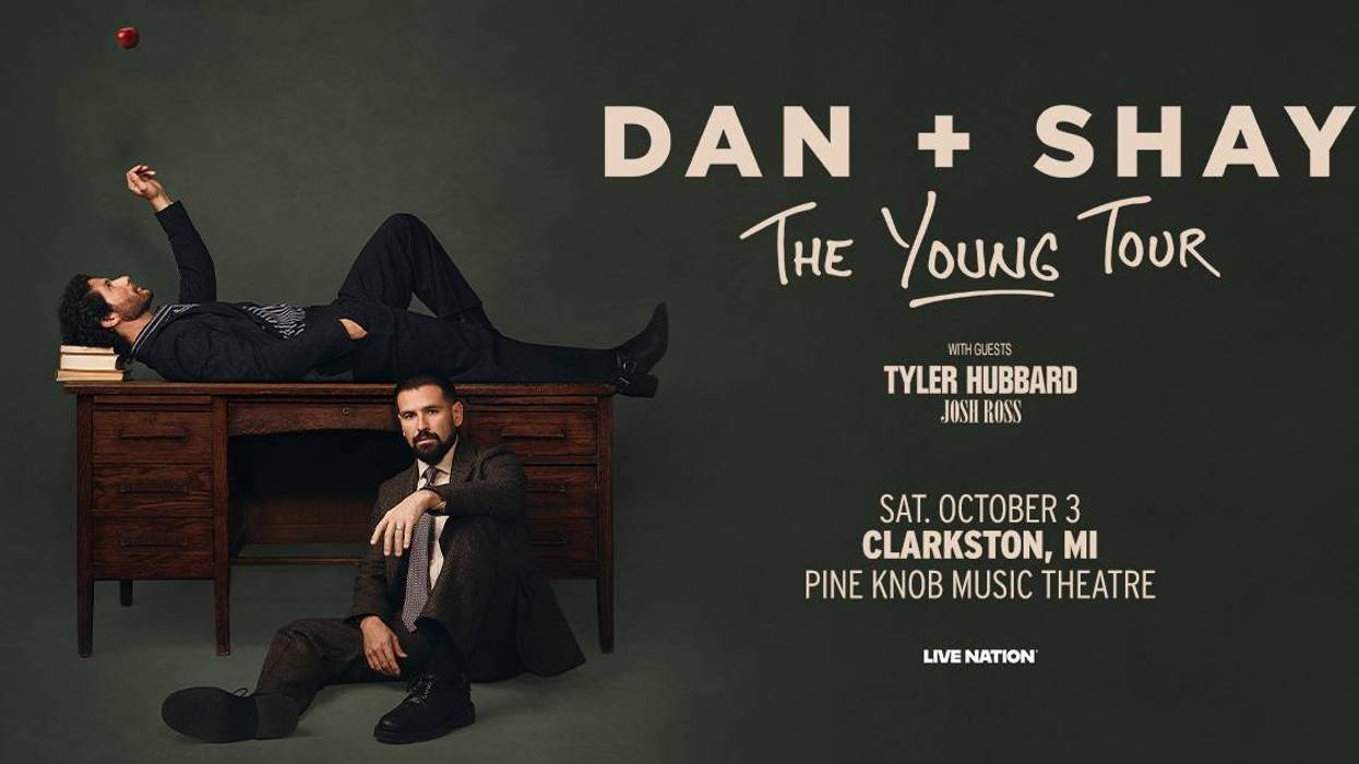 Dan + Shay The Young Tour at Pine Knob Music Theatre