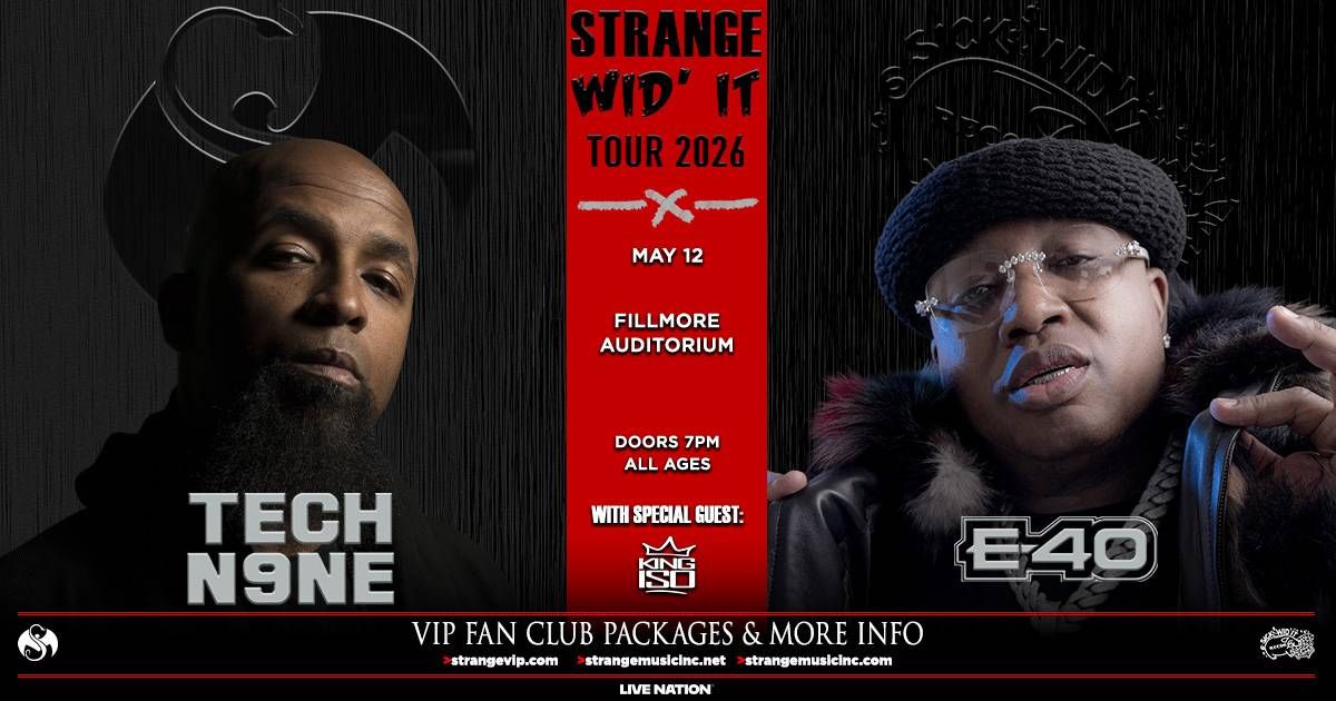 Tech N9ne Tickets