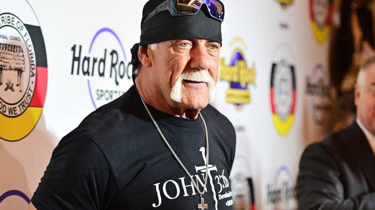 Hulk Hogan attends a New Era In Florida Gaming Event at Seminole Hard Rock Hotel & Casino Tampa on December 08, 2023 in Tampa, Florida. (Photo by Julio Aguilar/Getty Images)