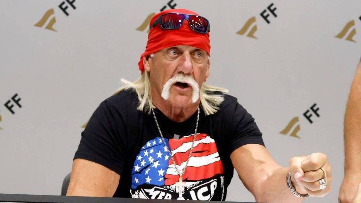 Hulk Hogan attends the Fanatics Fest NYC 2024