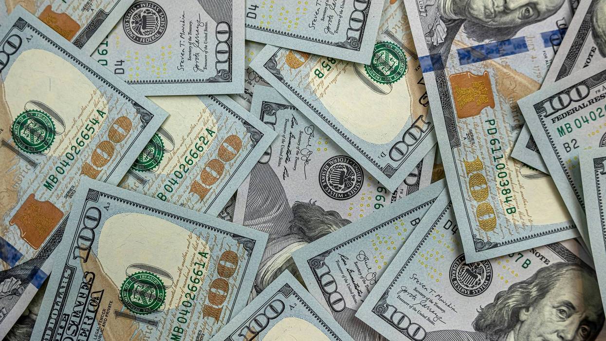 Hundred dollar bills