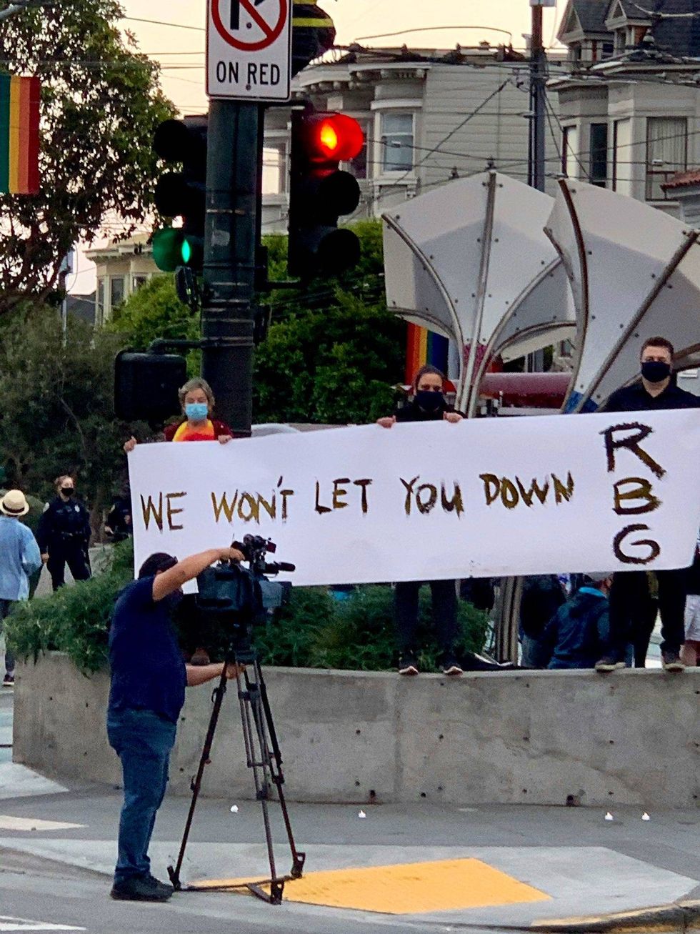 Hundreds gathered in San Francisco