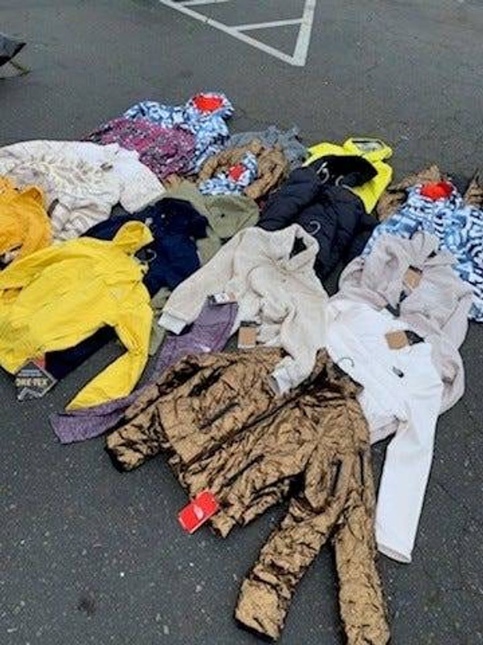 Hundreds of thousands of dollars of merchandise has been recovered in a California Highway Patrol operation.