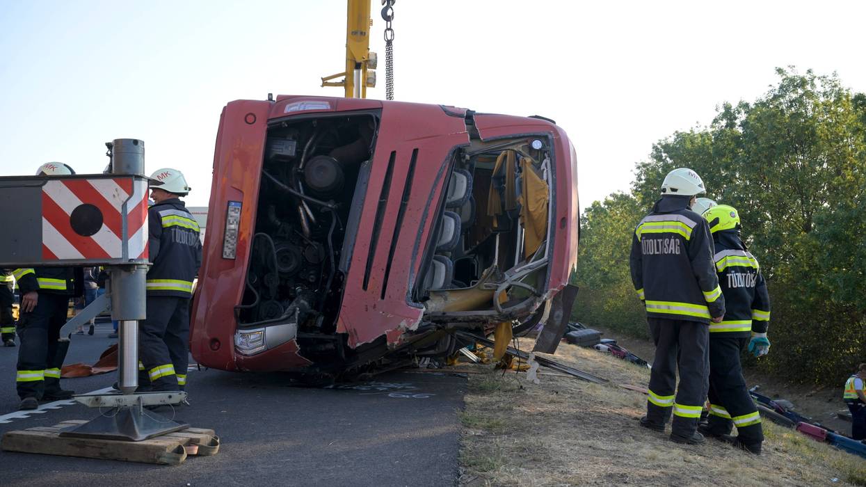 Hungary Bus Crash
